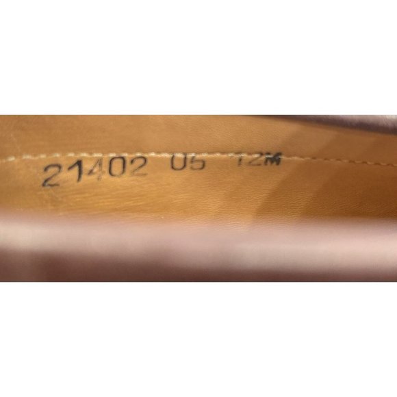 J&M Limited Formal Shoes Mens Burgundy Leather Tassel Wingtip Size  US 12M - Picture 10 of 12